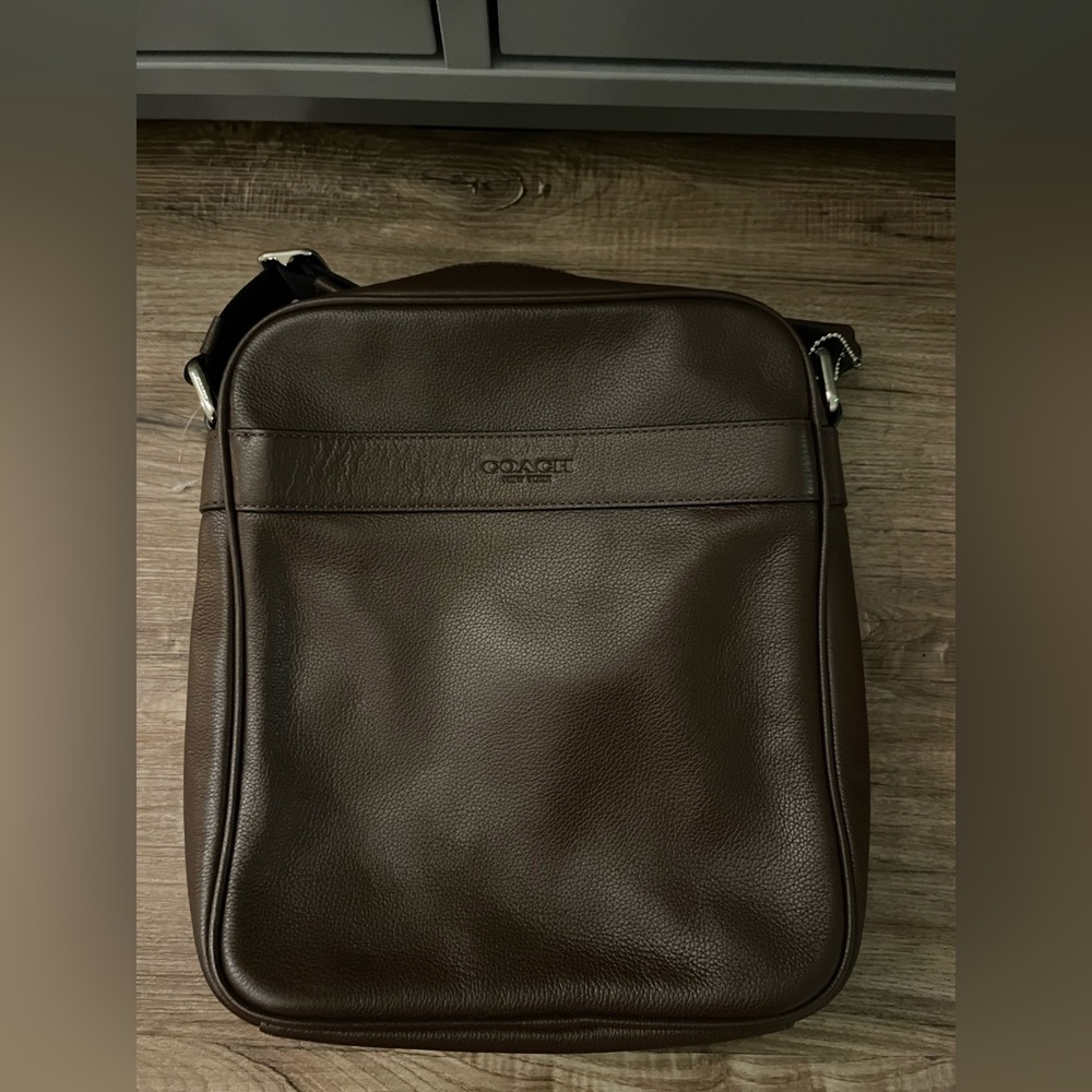 Coach brown crossbody bag